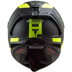 LS2 THUNDER KARBON RACING 1 MAT NEON SARI KASK NEON SARI - XL