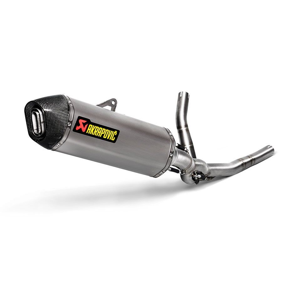 AKRAPOVIC S-S6R9-WT SUZUKI V-STROM 650 (17-24) RACING LINE (TITANIUM) EGZOZ