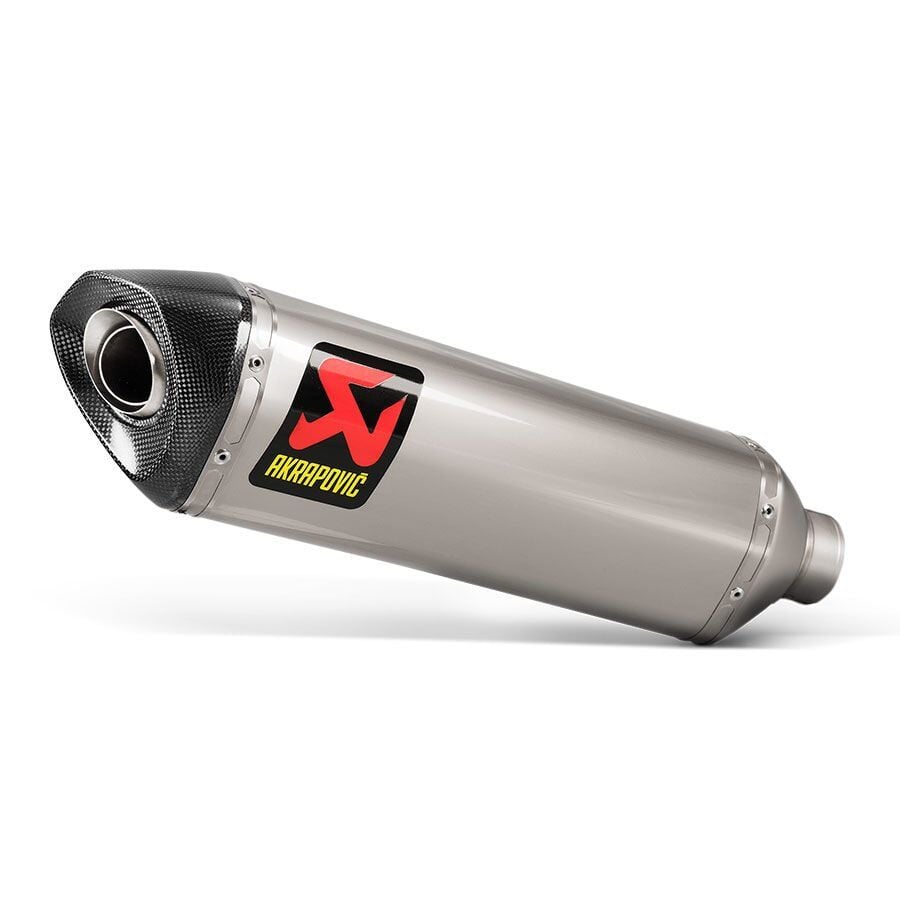 AKRAPOVIC S-Y10SO19-RT/TD YAMAHA R1 (15-24) SLIP-ON LINE TRACK DAY (TITANIUM) EGZOZ