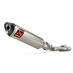 AKRAPOVIC S-Y10SO19-RT/TD YAMAHA R1 (15-24) SLIP-ON LINE TRACK DAY (TITANIUM) EGZOZ