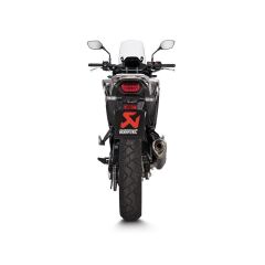 AKRAPOVIC S-H7SO6-HRTBL HONDA XL750 TRANSALP (23-24) SLIP-ON LINE (TITANIUM) EGZOZ