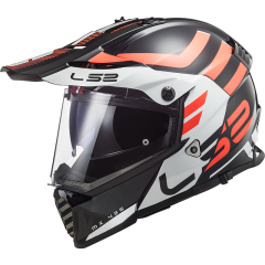 LS2 PIONEER EVO ADVENTURER SİYAH-BEYAZ KASK SIYAH/BEYAZ - XL