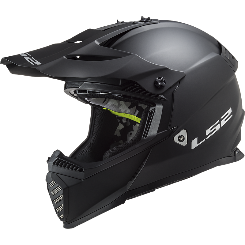 LS2 FAST EVO MAT SİYAH KASK MAT SIYAH - M