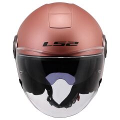 LS2 CLASSY MAT GOLD PEMBE KASK PEMBE - XS