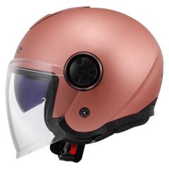 LS2 CLASSY MAT GOLD PEMBE KASK PEMBE - L