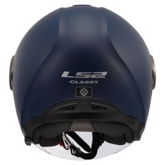 LS2 CLASSY MAT NAVY MAVİ KASK MAT NAVY MAVİ - L