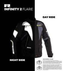 RICHA INFINITY 2 FLARE CEKET NEON SARI - GRİ**