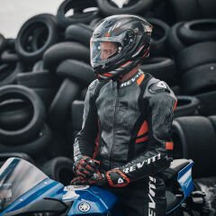 NEXX X.R3R PRECISION MAT SİYAH-KIRMIZI KASK