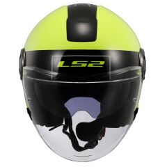 LS2 CLASSY CLASSIC SİYAH-NEON SARI KASK NEON SARI - S