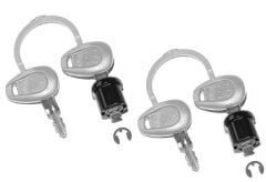 GIVI Z227A ÇANTA UNIVERSAL ANAHTAR SETİ GRİ 2'Lİ