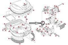 GIVI Z234B ÇANTA KİLİT MEKANİZMA MANDALI E52