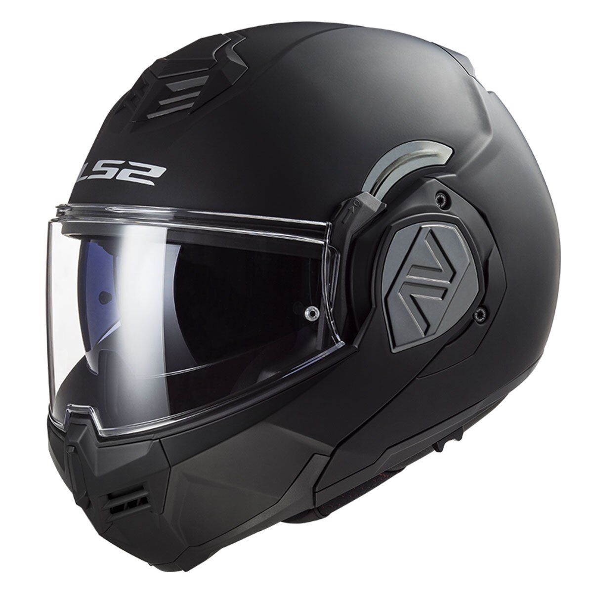 LS2 ADVANT MAT SİYAH KASK MAT SIYAH - XL