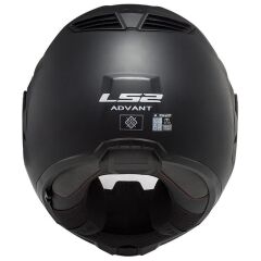 LS2 ADVANT MAT SİYAH KASK MAT SIYAH - 3XL