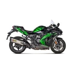 AKRAPOVIC S-K10SO30-HGIT KAWASAKI NINJA H2 SX (21-25) SLIP-ON LINE (TITANIUM) EGZOZ