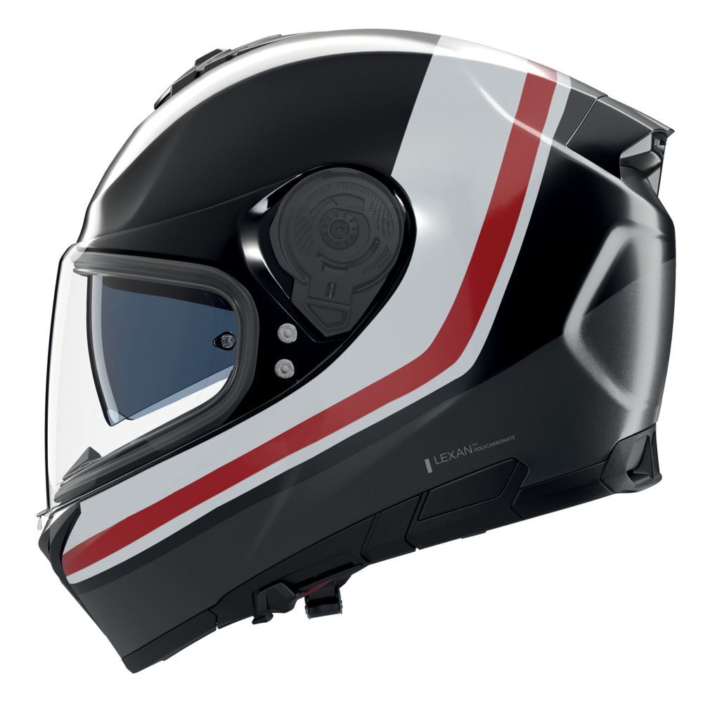 Nolan N80-8  INCLINE KASK - Siyah/Antrasit/Beyaz/Kırmızı (353)