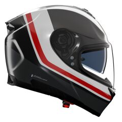 Nolan N80-8  INCLINE KASK - Siyah/Antrasit/Beyaz/Kırmızı (353)