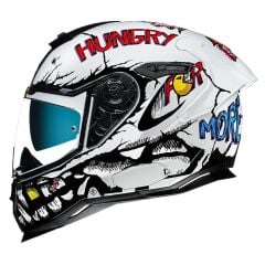 NEXX SX.100R HUNGRY MILES BEYAZ KASK