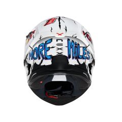 NEXX SX.100R HUNGRY MILES BEYAZ KASK