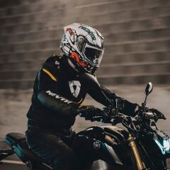 NEXX SX.100R HUNGRY MILES BEYAZ KASK