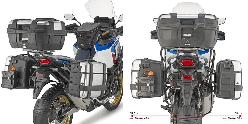GIVI PLO1178MK HONDA CRF1100L AFRICA TWIN ADVENTURE SPORTS (20-23) YAN ÇANTA TAŞIYICI