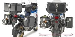 GIVI PLO1178CAM HONDA CRF1100L AFRICA TWIN ADVENTURE SPORTS (20-23) YAN ÇANTA TAŞIYICI