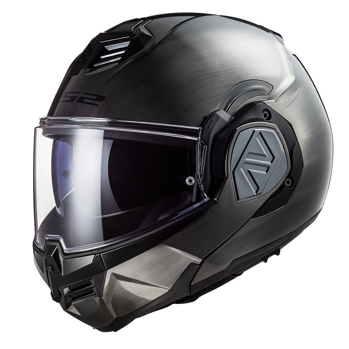 LS2 ADVANT JEANS KASK TEK RENK - XXL