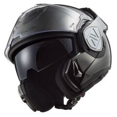 LS2 ADVANT JEANS KASK TEK RENK - XXL