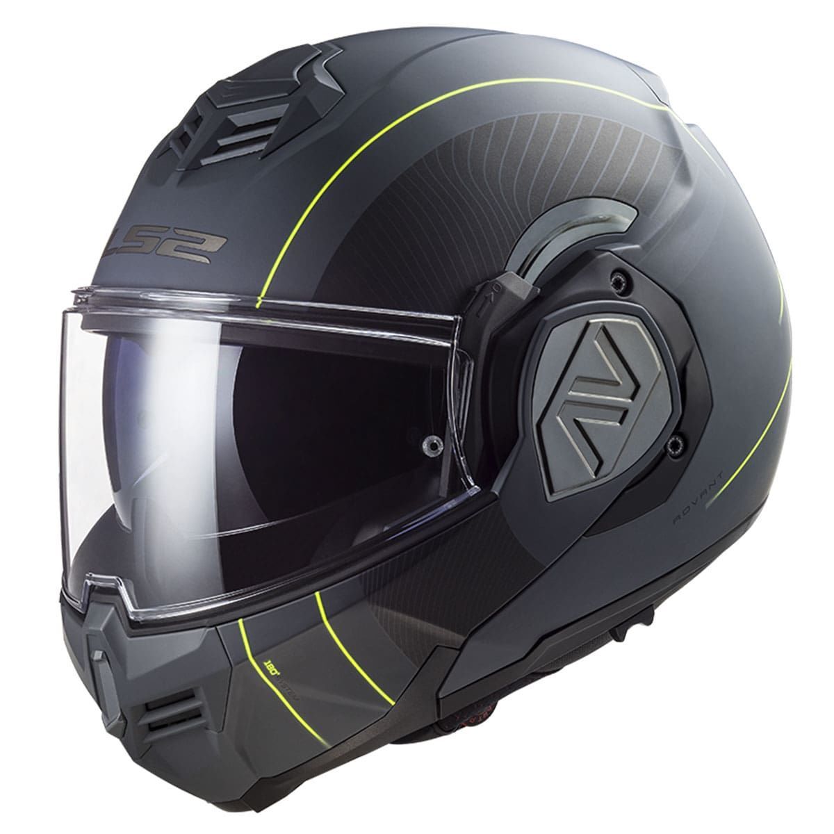 LS2 ADVANT COOPER MAT TITANIUM-SİYAH KASK MAT TITANIUM - M