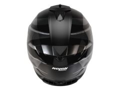 Nolan N80-8  FERVO KASK - Siyah/Antrasit/Krom Gümüş (356)