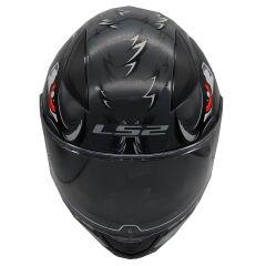 LS2 RAPID 2 SPOX GRİ-KIRMIZI KASK GRI/KIRMIZI - XS
