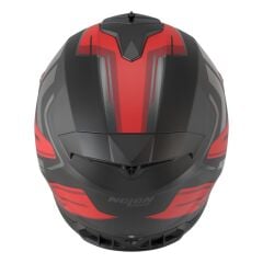 Nolan N80-8  TRITTICO KASK - Siyah/Kırmızı/Antrasit (357)