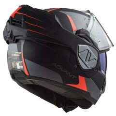 LS2 ADVANT CODEX MAT SİYAH-TITANIUM KASK MAT SIYAH/TITANIUM - M