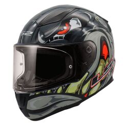LS2 RAPID 2 SPOX GRİ-KIRMIZI KASK GRI/KIRMIZI - XXL