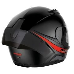 Nolan N60-6 SPORT OUTSET FLAT BLACK (RED) 21