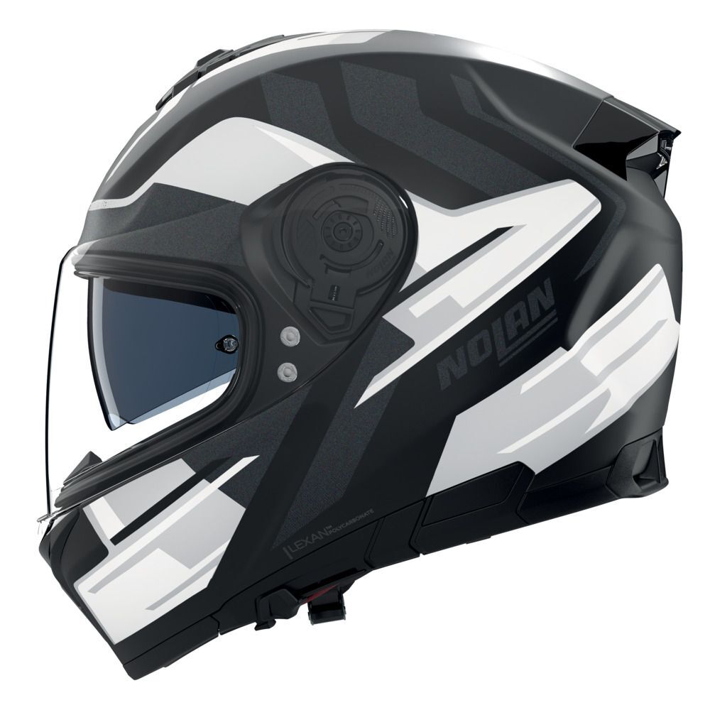 Nolan N80-8  TRITTICO KASK - Siyah/Beyaz/Antrasit (359)