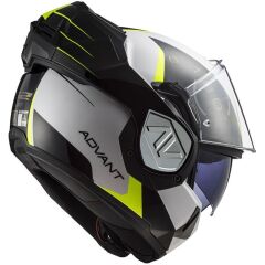 LS2 ADVANT CODEX BEYAZ-SİYAH KASK BEYAZ-SIYAH - M