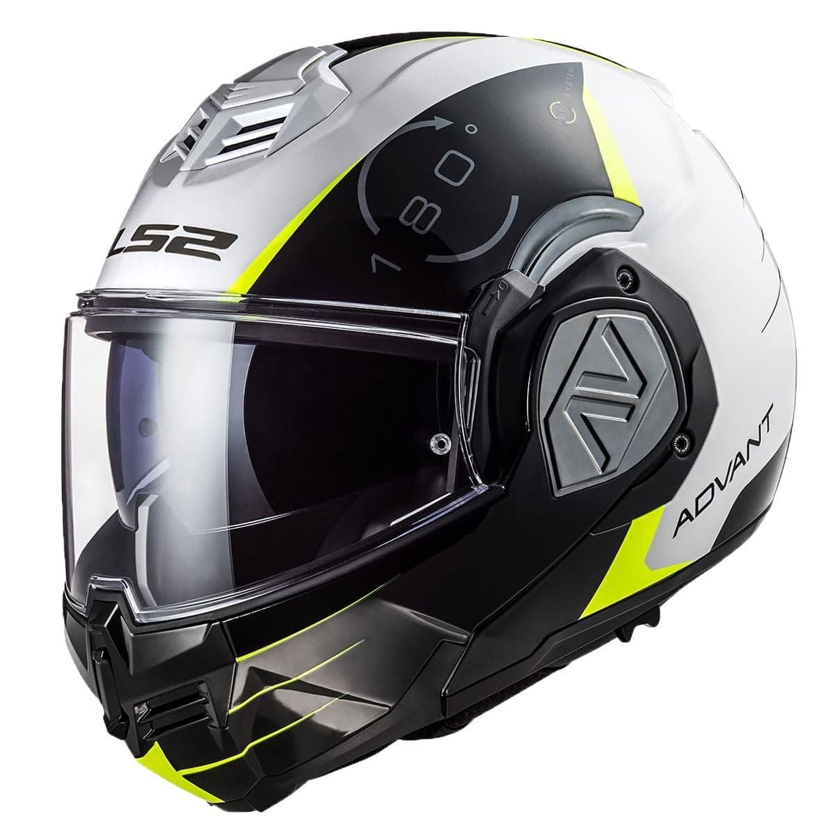LS2 ADVANT CODEX BEYAZ-SİYAH KASK BEYAZ-SIYAH - L