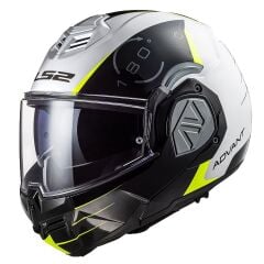 LS2 ADVANT CODEX BEYAZ-SİYAH KASK BEYAZ-SIYAH - L