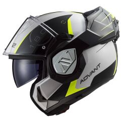 LS2 ADVANT CODEX BEYAZ-SİYAH KASK BEYAZ-SIYAH - L