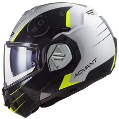 LS2 ADVANT CODEX BEYAZ-SİYAH KASK BEYAZ-SIYAH - XL