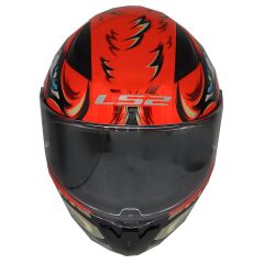 LS2 RAPID 2 SPOX KIRMIZI-GRİ KASK KIRMIZI - XXL
