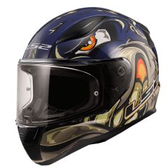 LS2 RAPID 2 SPOX MAVİ-GRİ KASK GRI-MAVI - XS