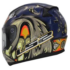 LS2 RAPID 2 SPOX MAVİ-GRİ KASK GRI-MAVI - L