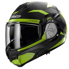 LS2 ADVANT REVO MAT SİYAH-NEON SARI KASK MAT SIYAH-NEON SARI - XXL