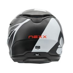 NEXX Y.100 B-SIDE MAT SİYAH-BEYAZ KASK