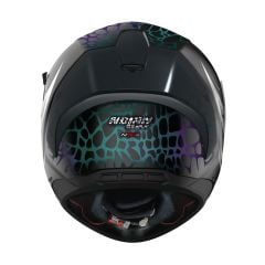 Nolan N60-6 SPORT RAVENOUS FLAT BLACK (WHITE BLACK) 28