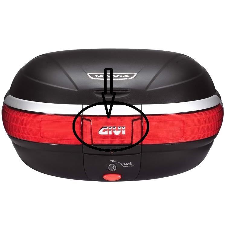 GIVI Z617 ÇANTA REFLEKTÖRÜ ORTA KIRMIZI E52
