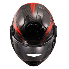LS2 ADVANT X KARBON FUTURE KIRMIZI KASK KIRMIZI - XL
