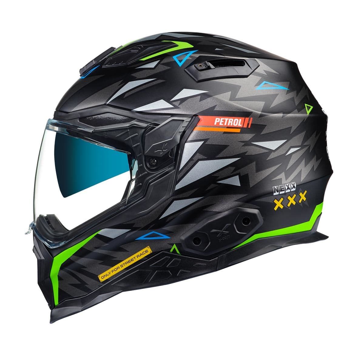 NEXX X.WST 2 ROCKCITY MAT SİYAH-NEON SARI KASK MAT SIYAH-NEON SARI - L