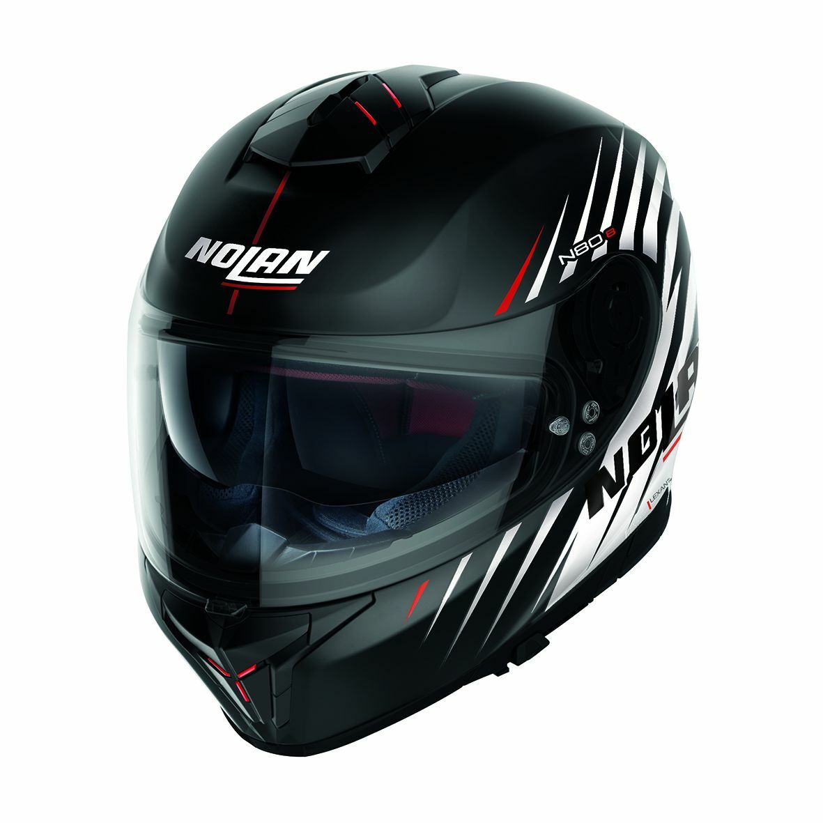 Nolan N80.8 KOSMOS N-COM FLAT BLACK (64)